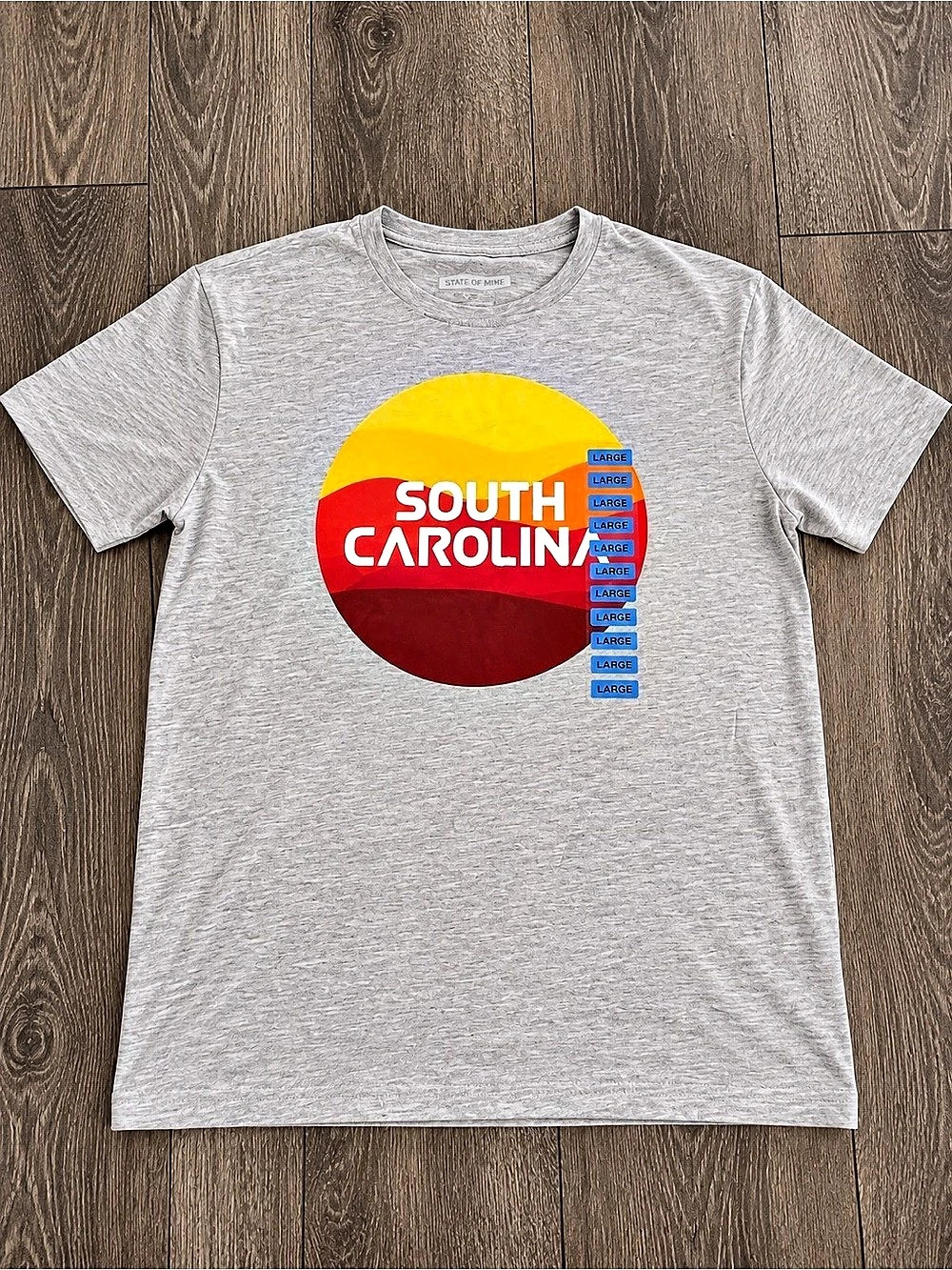 State of Mind The Distance V2 South Carolina Tee NWT Men’s Large